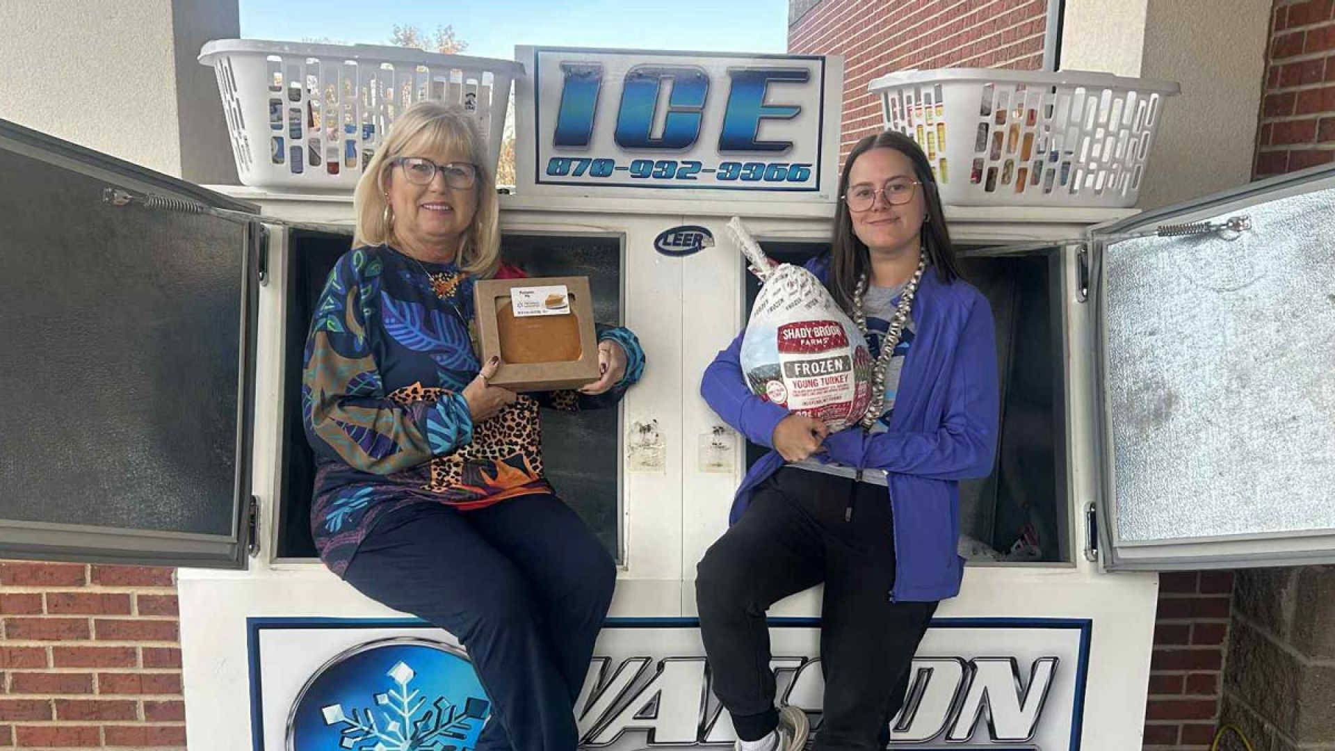 BRTC Food Pantry Distributes Thanksgiving Baskets