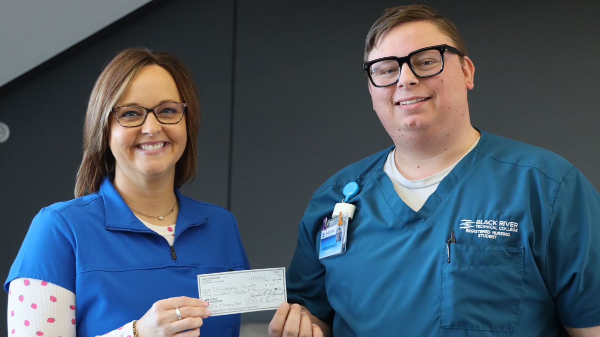 Christopher Smith awarded Leave a Legacy Scholarship