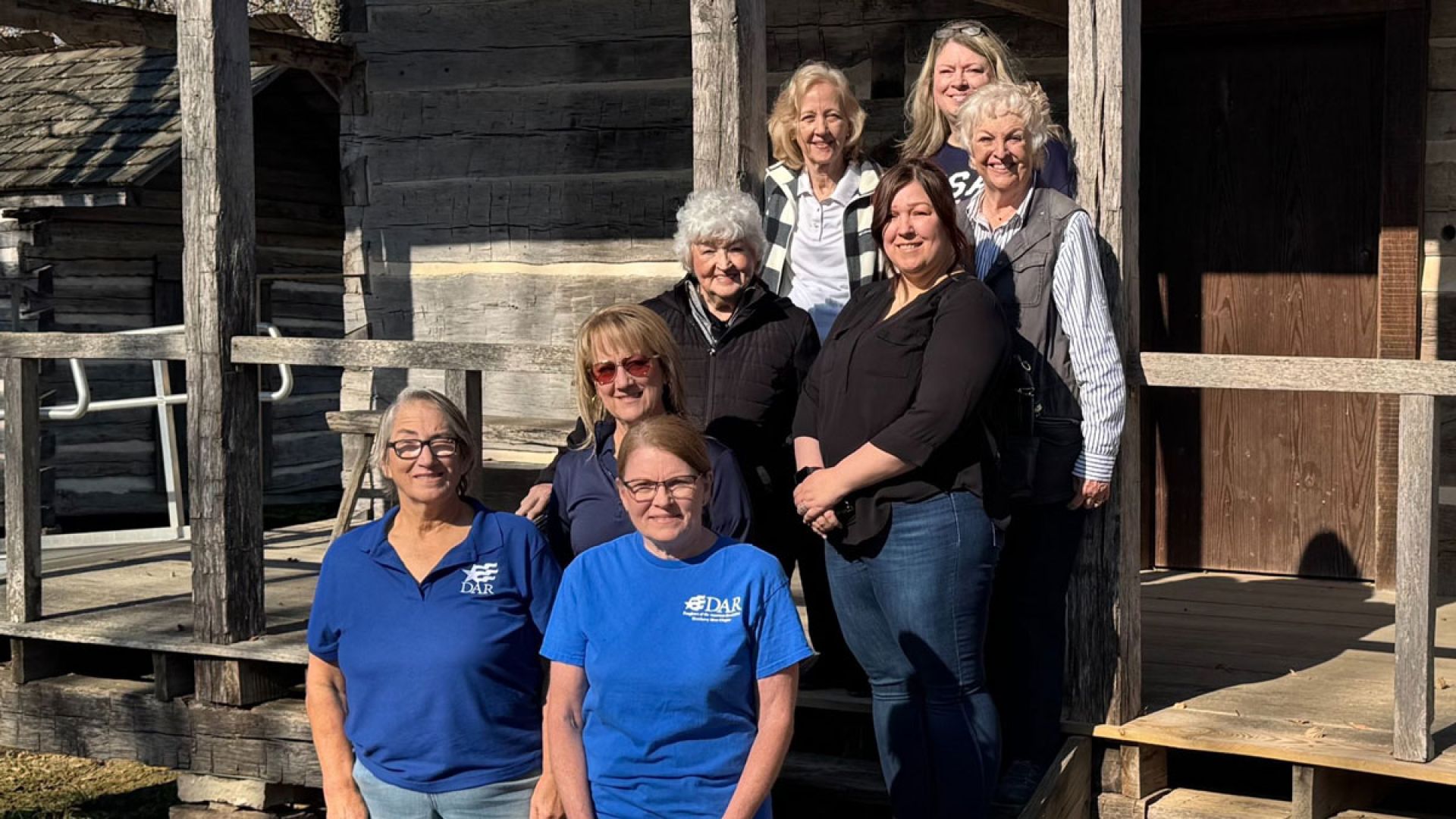 Five Rivers Chapter Daughters of the American Revolution at BRTC REACH site