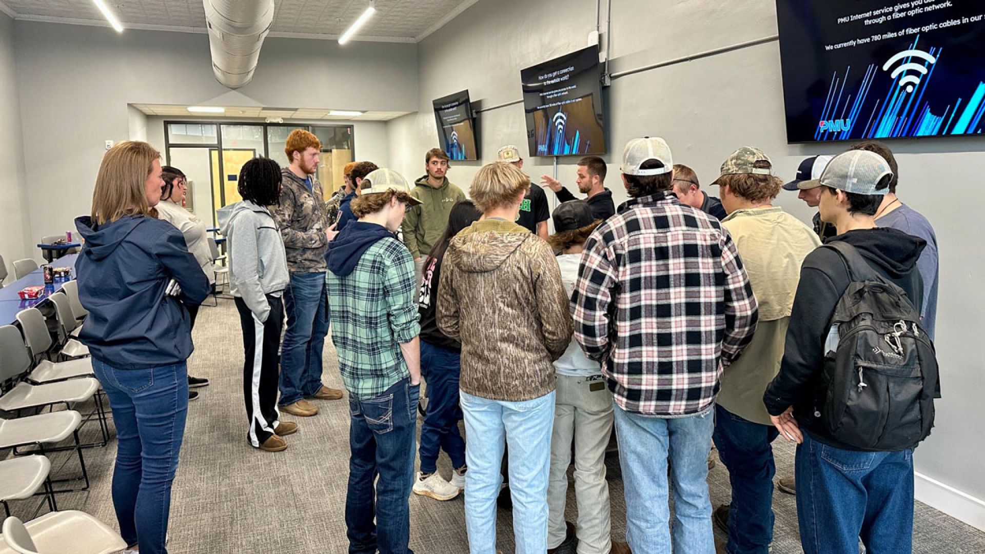 Paragould Municipal Utilities speaking to students