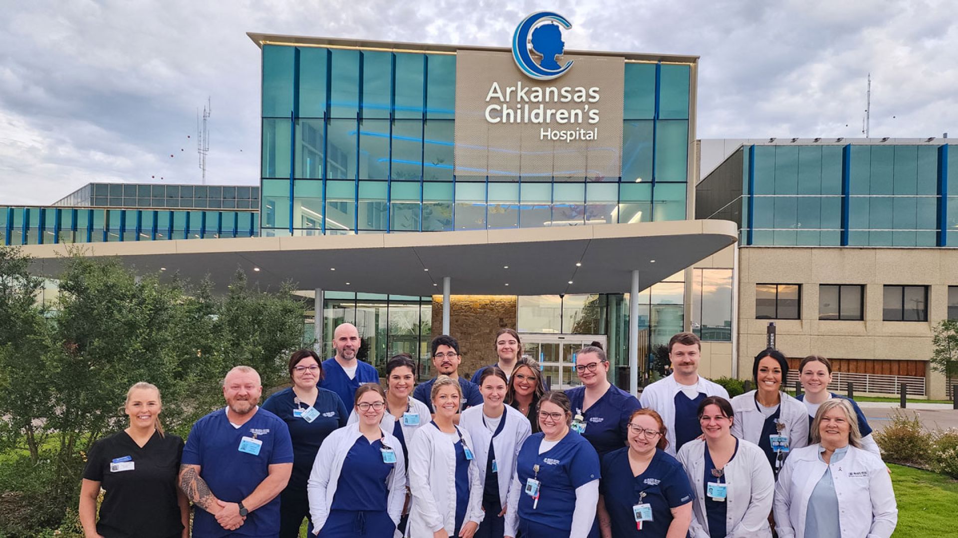 BRTC Nursing Students Outside Arkansas Children’s Hospital